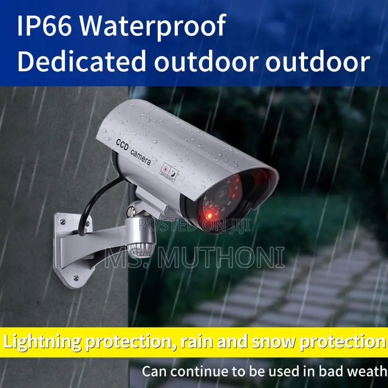 Dummy Wireless Camera Plastic Fake CCTV Camera