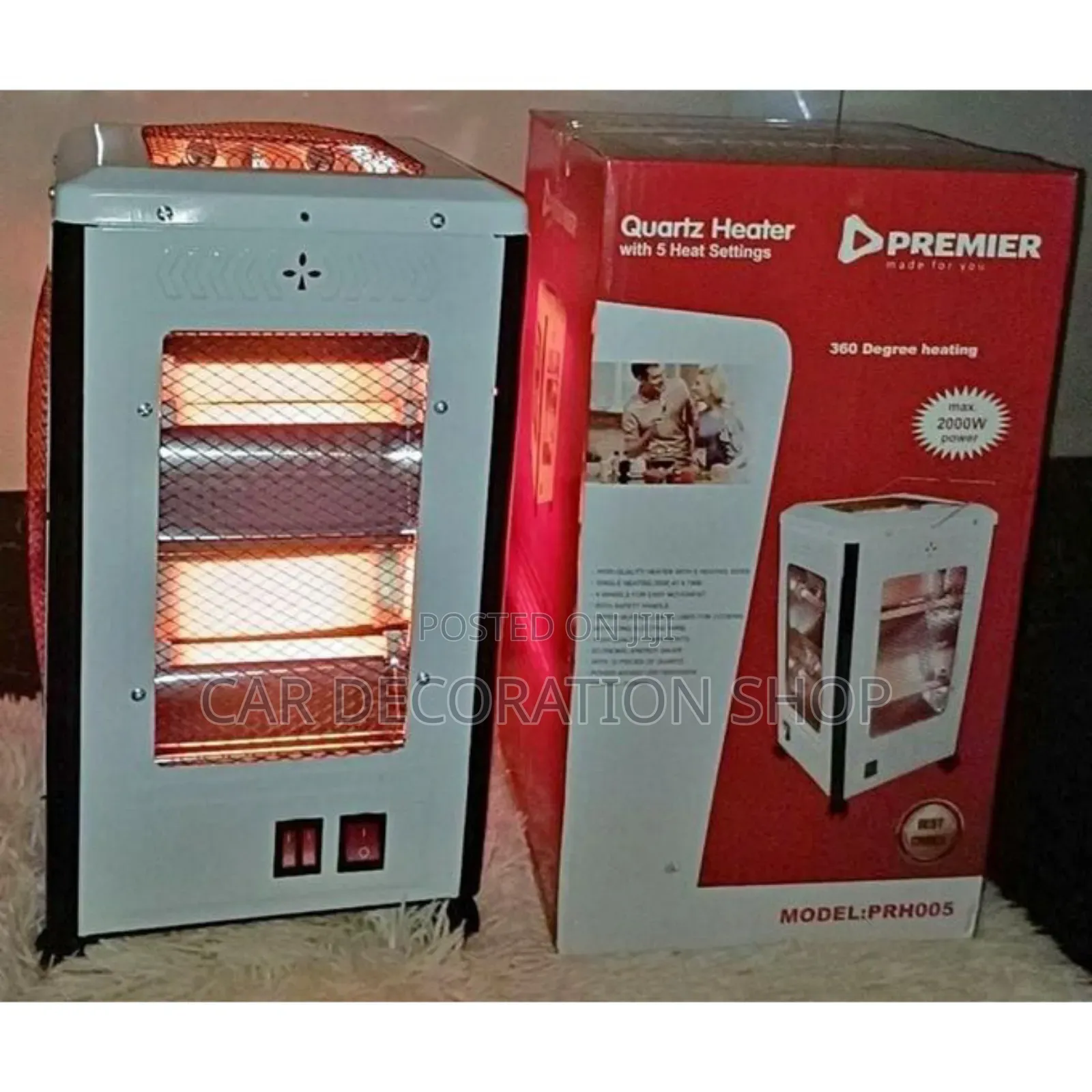 Brand New 360° With 5 Heat Setting Room Heater