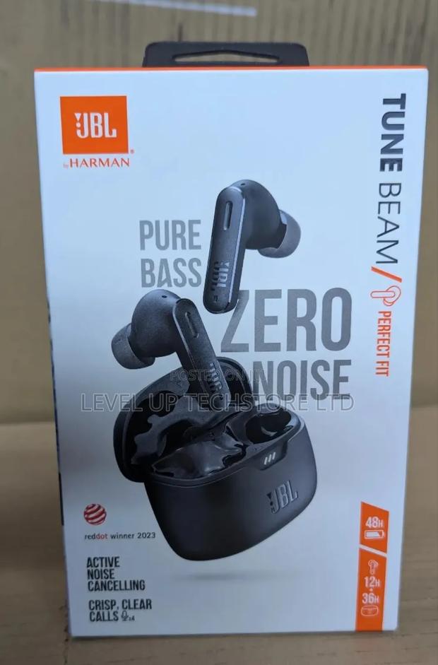 Jbl Tune Beam - Bluetooth 5.3, 4-mic Technology For Crisp, (Black) - main view