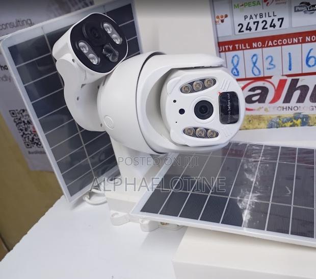 6mp Dual CCTV Solar Camera Security Camera Syste - main view
