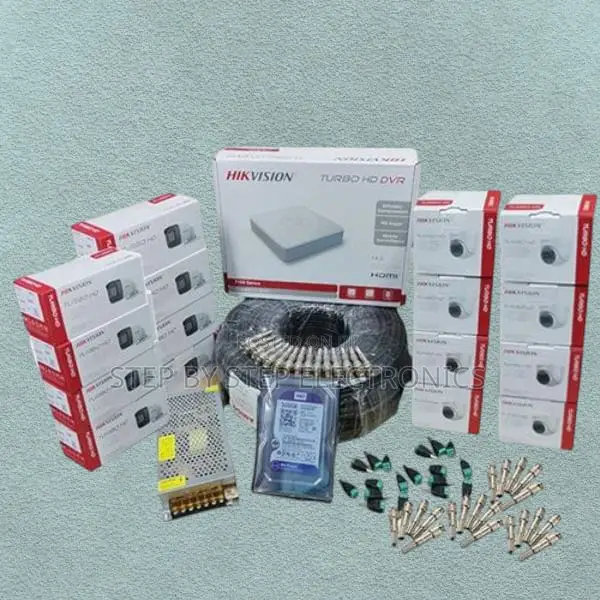 Wide Coverage 16 Hikvision 1080p Full Hd CCTV Cameras Surveillance Kit