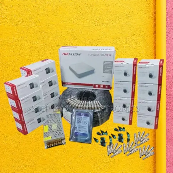 Complete Hikvision 16 Cameras 1080p CCTV Package for Office Security