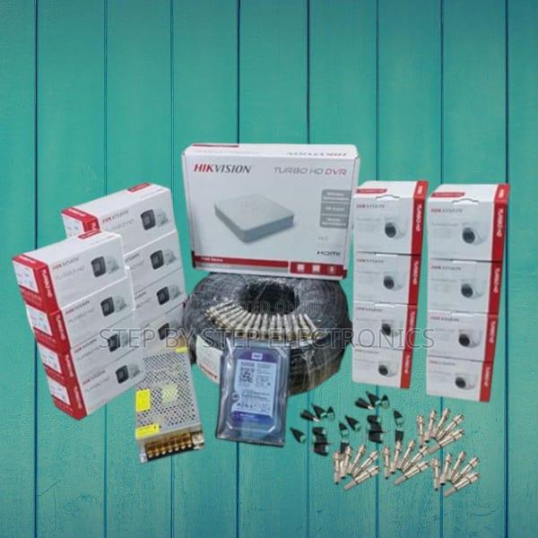 Hikvision 16-Cameras 1080p CCTV Security System Full Installation Kit