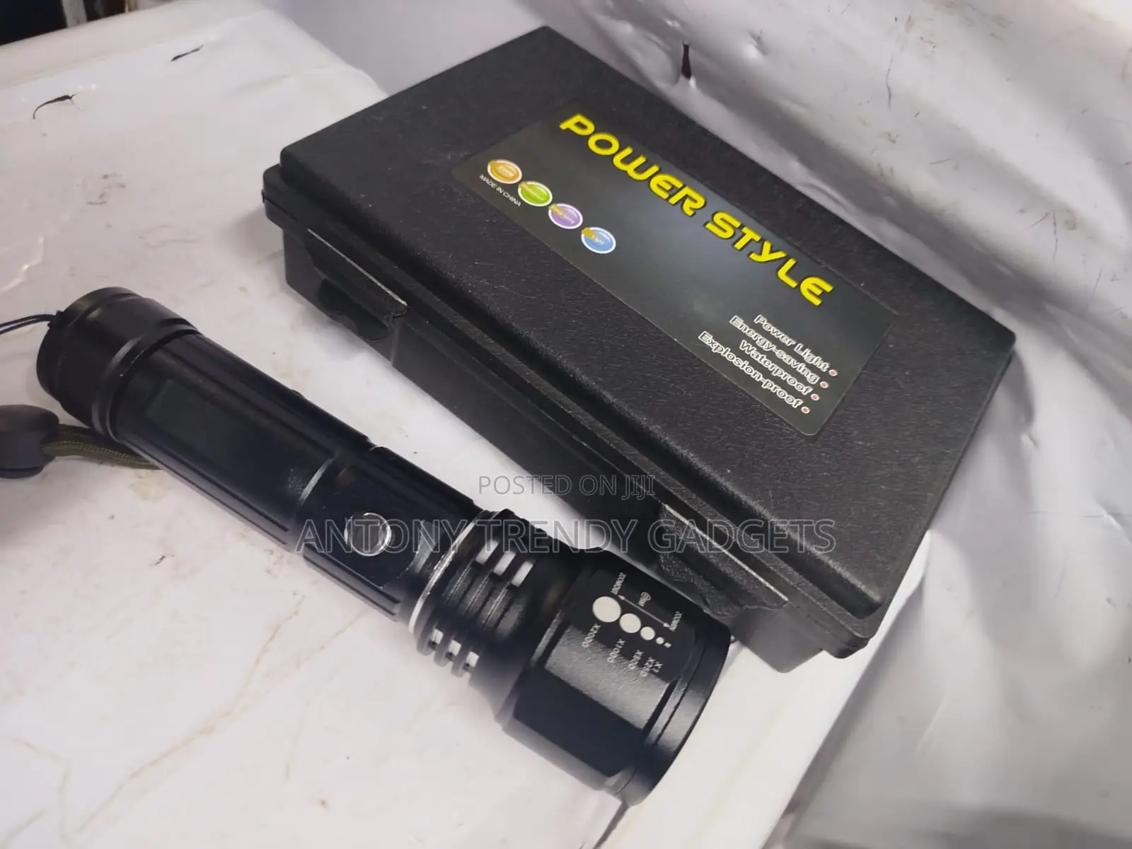 Power Style X2000 Flashlight – Waterproof & Energy-saving Torch