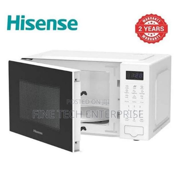 Hisense White Digital Microwave