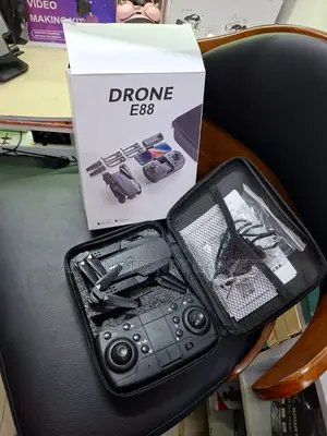 E88 Quadcopter Drone – Hd Camera, Remote & App Control