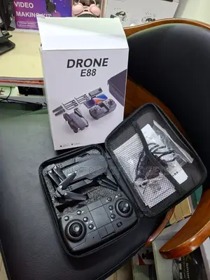 E88 Quadcopter Drone – Hd Camera, Remote & App Control