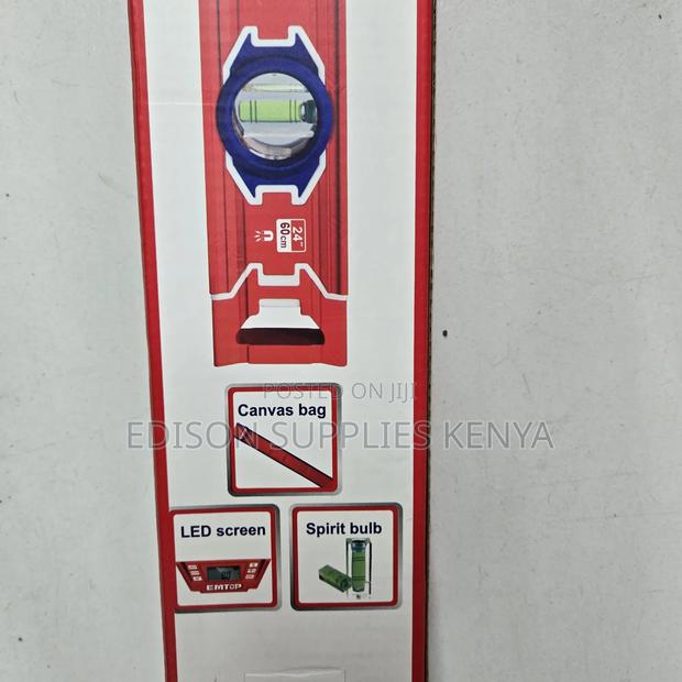 Digital Spirit Level Emtop 60cm Inclinometer LCD Protractor - thumbnail 5