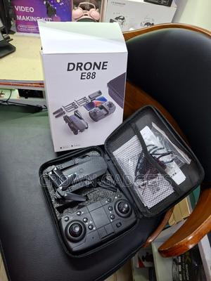 E88 Foldable Drone With Hd Dual Camera Wifi FPV - thumbnail 2