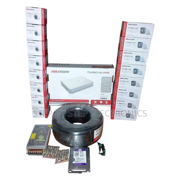 Ip66 Weatherproof 16 Hikvision 1080p CCTV Cameras Complete System Kit