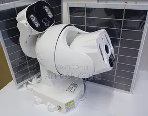 4g Dual View Dual Lens 6mp Utrahd PTZ Solar Camera