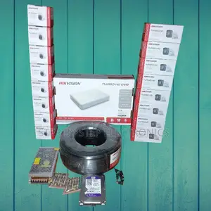 16 Hikvision 1080p Full Hd Resolution CCTV Cameras Complete System Kit