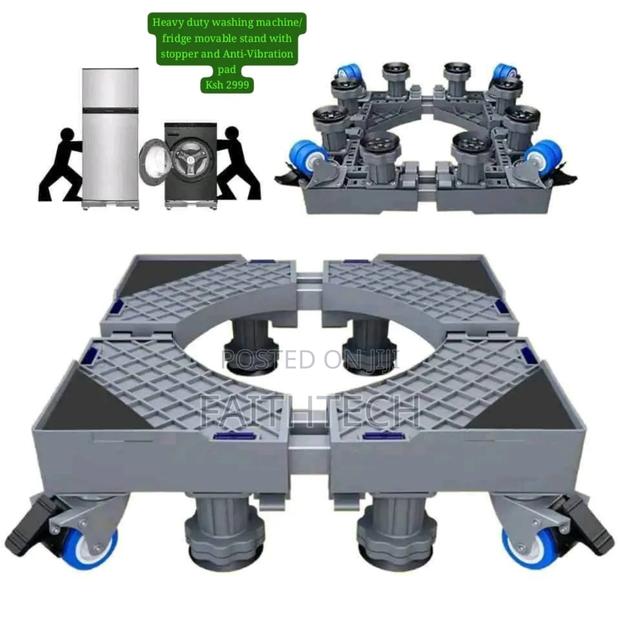Heavy Duty Washing Machine/Fridge Movable Stand