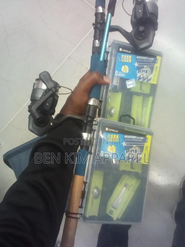 Fishing Complete Kit 3000 Reel 3.5 Meter Rod, Hooks, Bait - thumbnail 9
