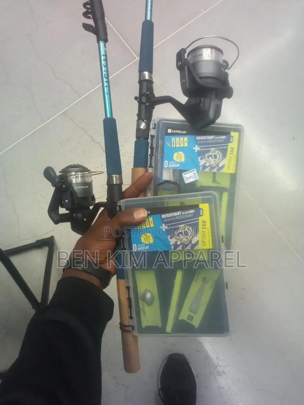 Fishing Complete Kit 3000 Reel 3.5 Meter Rod, Hooks, Bait - thumbnail 7