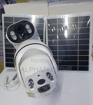 Dual Lens 4g Card Camera Ptz,6mp,Wireless Outdoor Security Camera