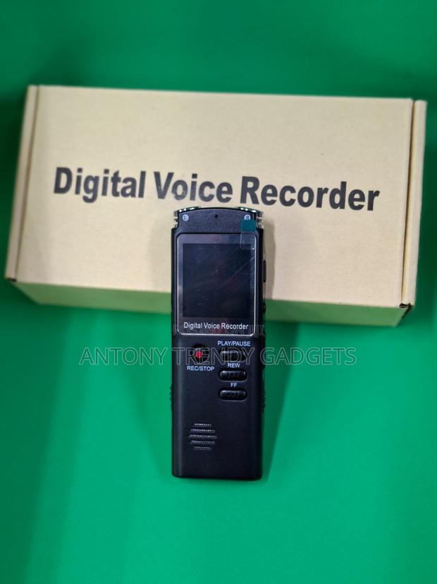 Slim Digital Audio Recorder With Playback & File Transfer