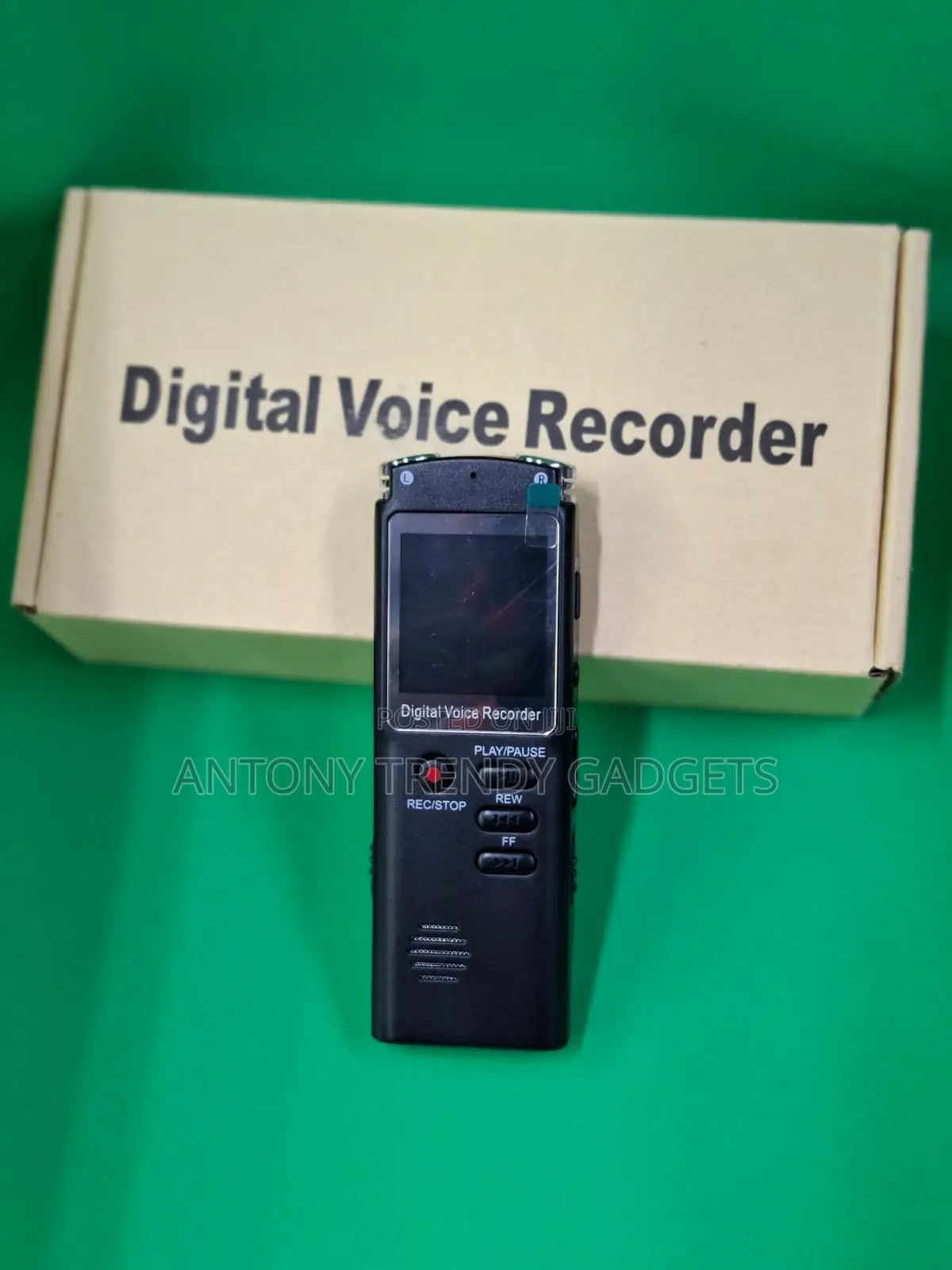 Slim Digital Audio Recorder With Playback & File Transfer