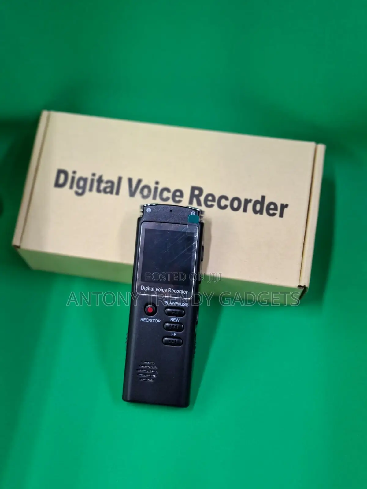 Slim Digital Audio Recorder With Playback & File Transfer