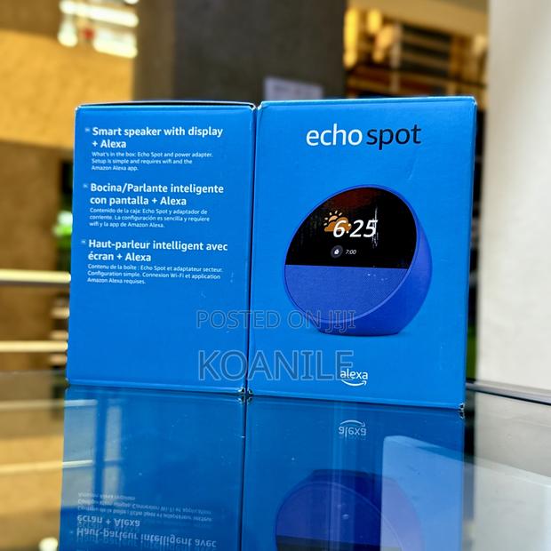 Amazon Echo Spot With Clock - main view