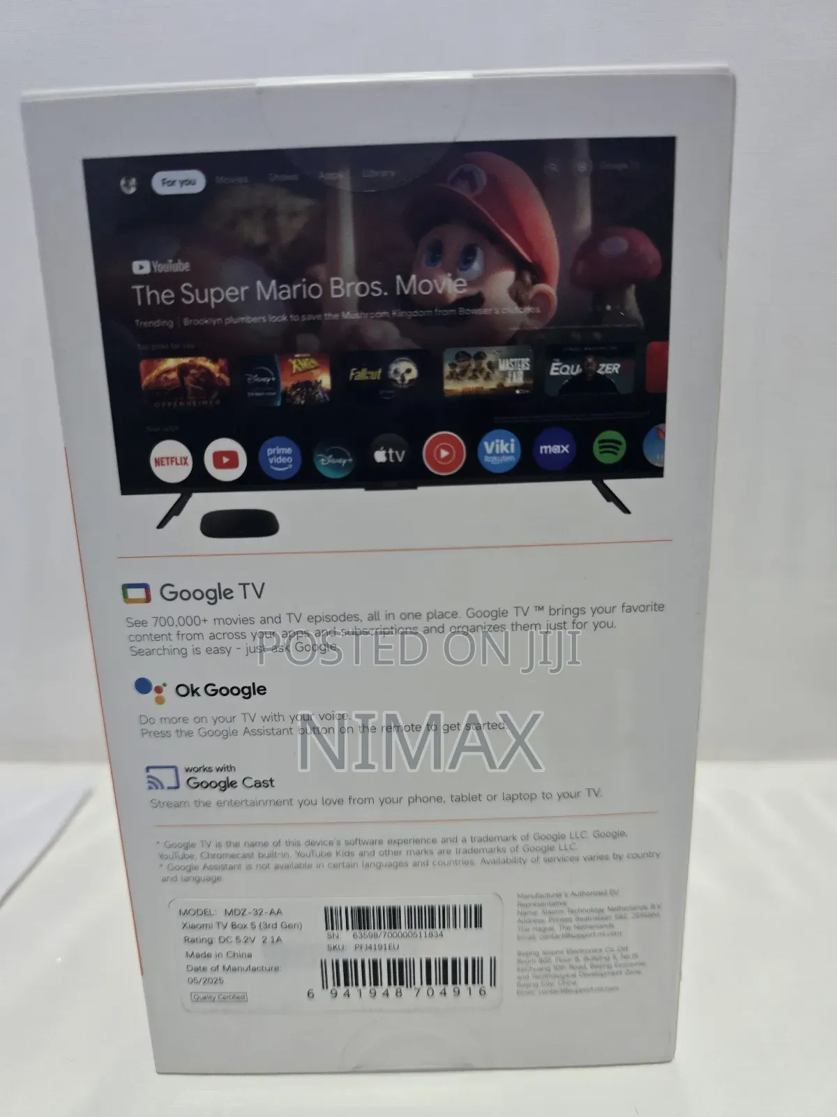 Xiaomi Tv Box S 3rd Generation