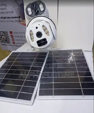 Solar Power Dual Lenses 4g Connectivity PTZ Camera