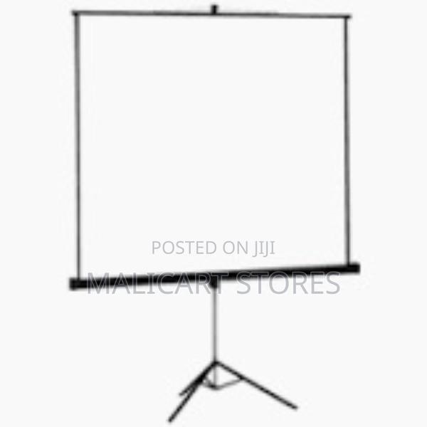 Light Wave TPS 180t Tripod Projector Screen 180 X 180 - main view
