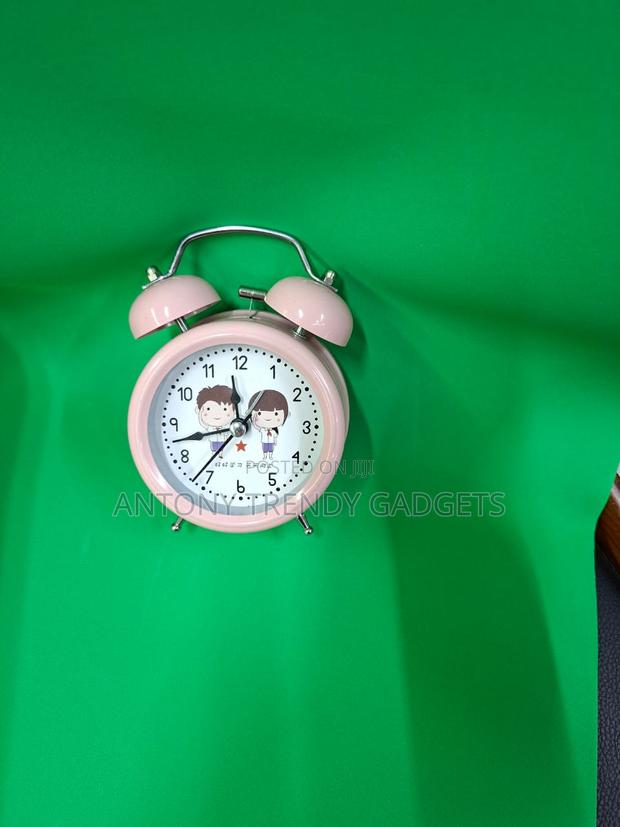 Classic Twin Bell Analog Alarm Clock – Loud Wake Up Ringer - thumbnail 2