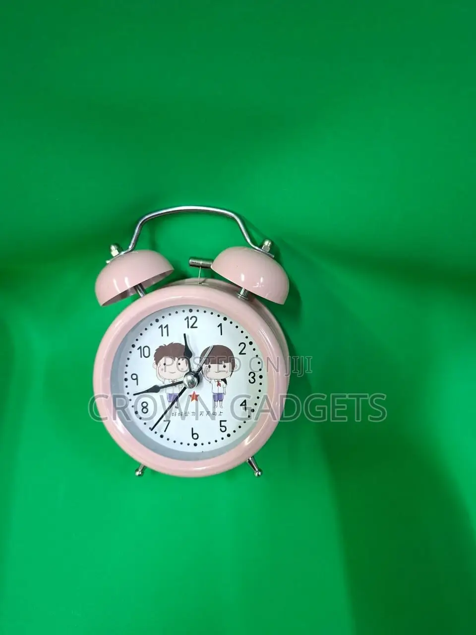 Classic Twin Bell Alarm Clock With Loud Ring Clear Dial