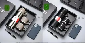500ml Gift Pack Thermocup Flask With Lid + 2 Cups