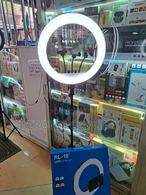 18-Inch Soft Led Ring Light With Tripod Stand for Makeup Videos