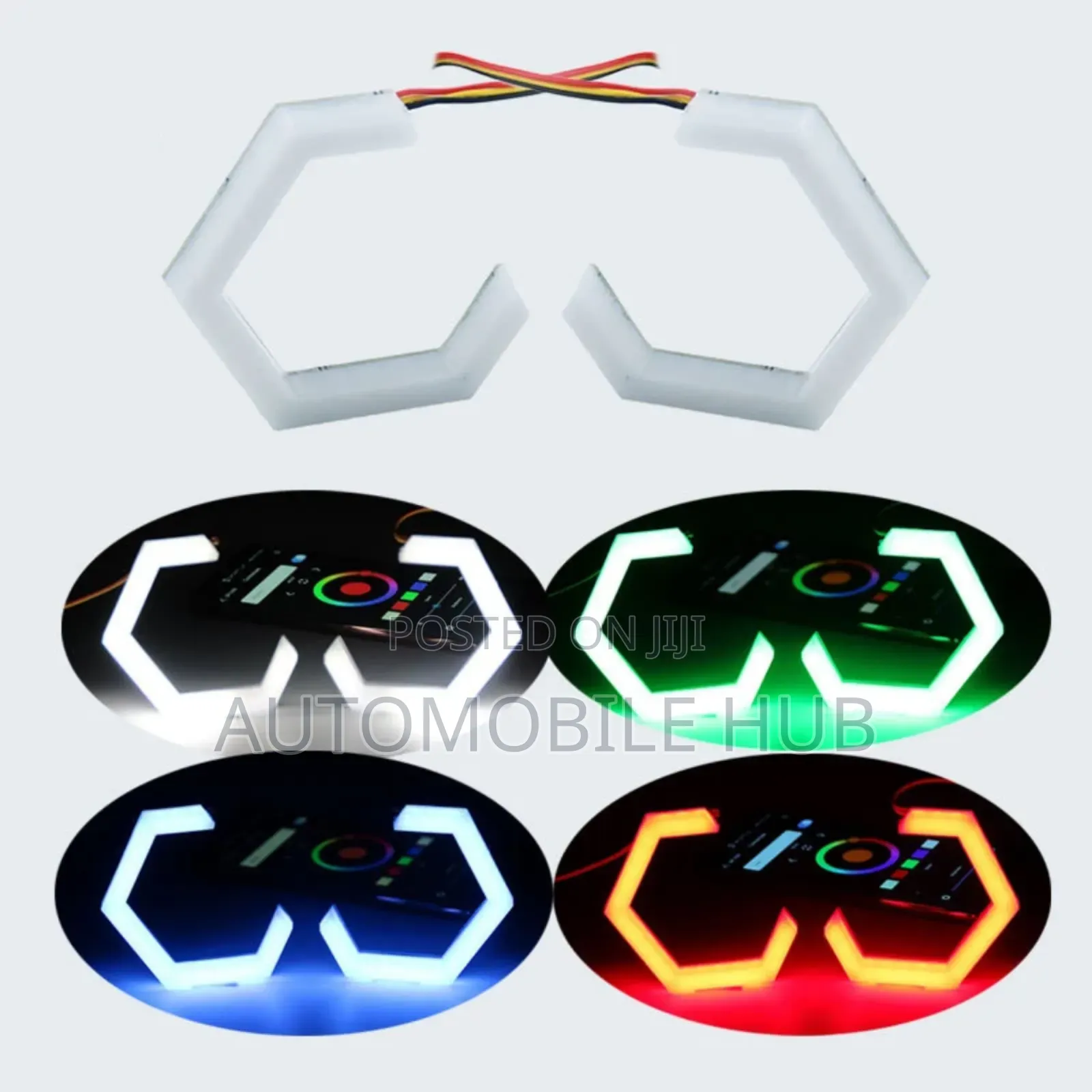 Buy Online RGB Ring Lights- Hexagon Bluetooth Ring Lights