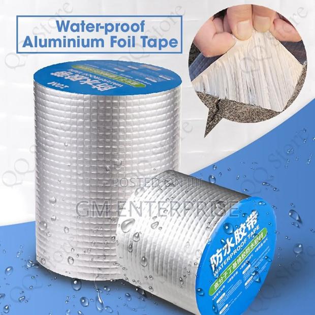 Waterproof Tape Aluminum Foil Butyl Sealing Self Adhesive Tape - main view