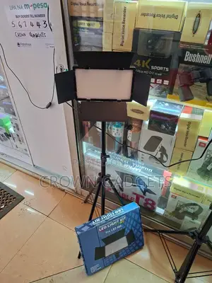 U600 Pro Led 600 Light Kit With Stand for Photography Video