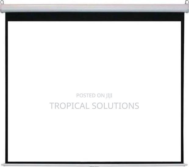 Manual Projector Screen 240cm×240cm - main view