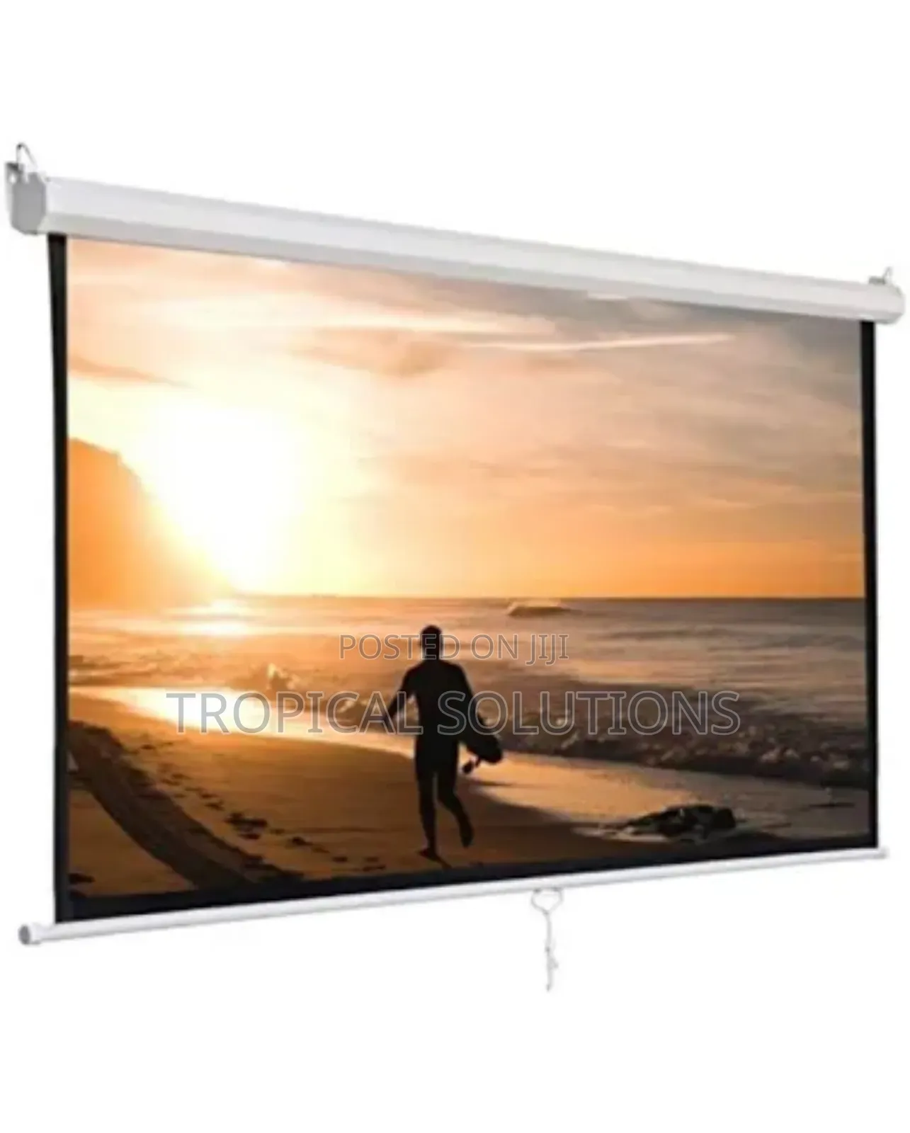 Manual Projector Screen 240cm×240cm