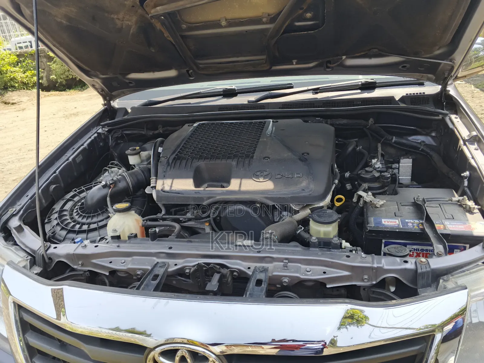 Toyota Hilux 2015 Gray