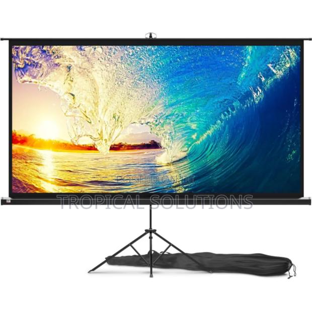 Tripod Projector Screen 200cm×200cm - main view
