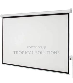 Electric Projector Screen 240cm×240cm Available - main view