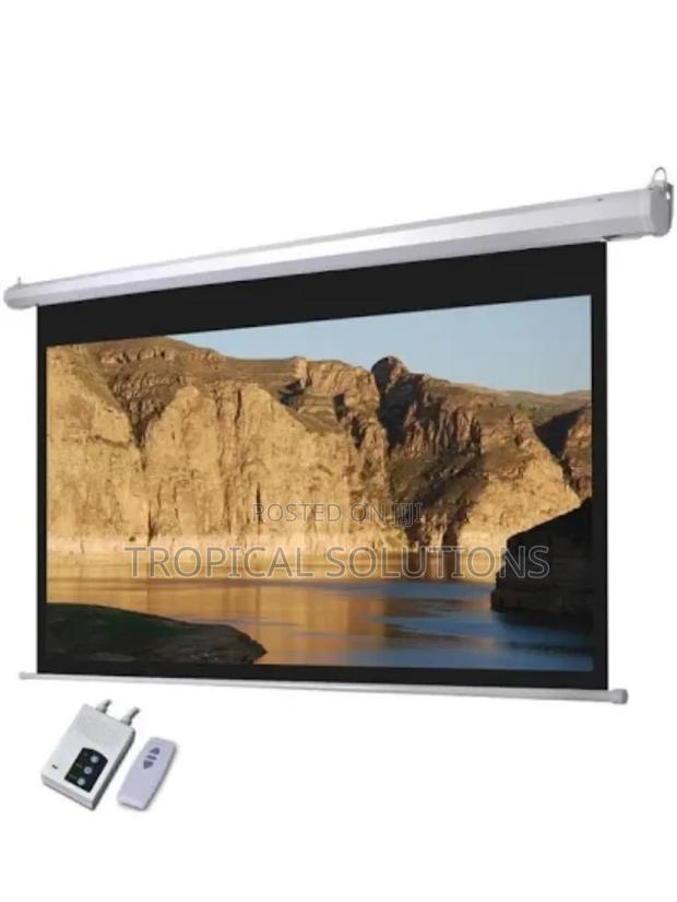Electric Projector Screen 300cm×300cm Electric Projector - thumbnail 2