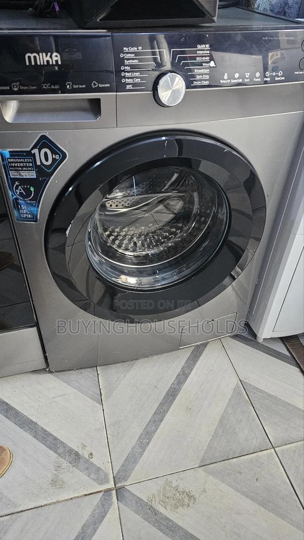 Mika 10kg Front Load Washing Machine - main view