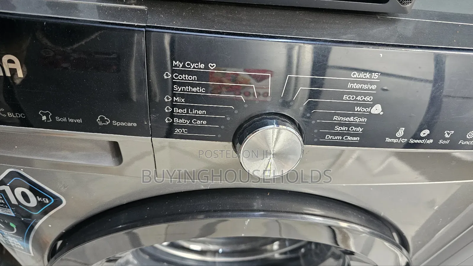 Mika 10kg Front Load Washing Machine