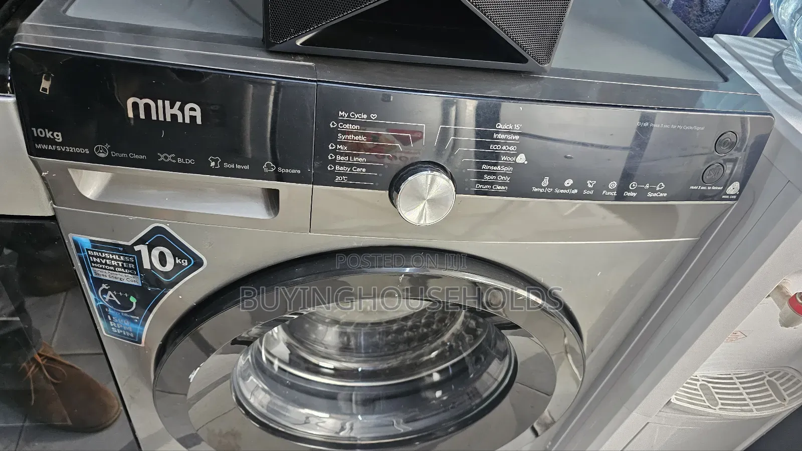 Mika 10kg Front Load Washing Machine