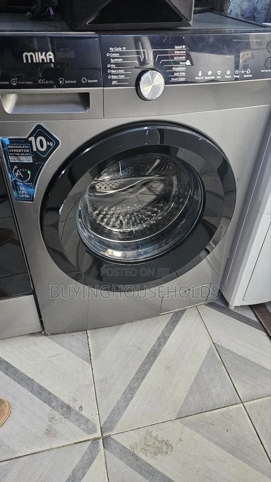 Mika 10kg Front Load Washing Machine