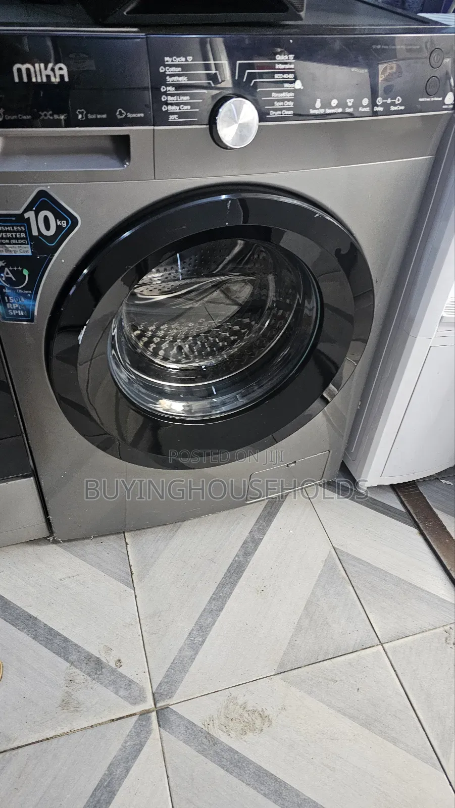 Mika 10kg Front Load Washing Machine