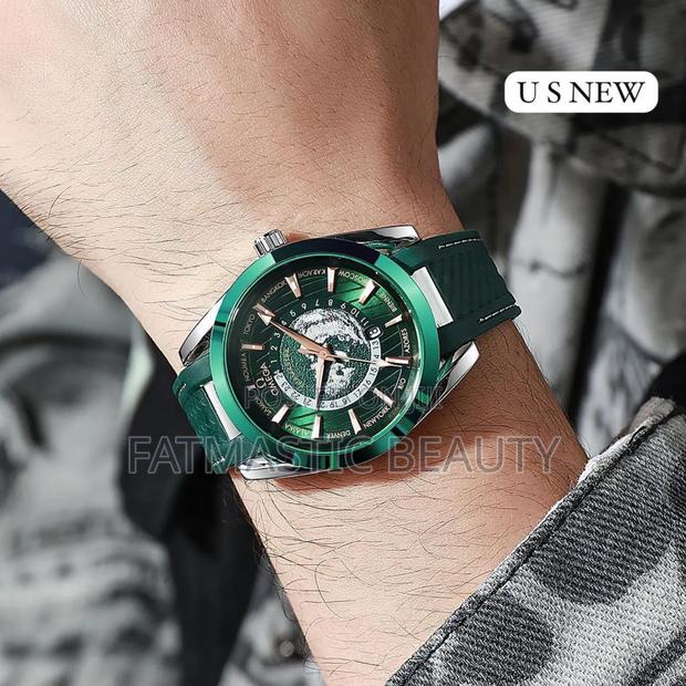 Green Omega Watch - main view