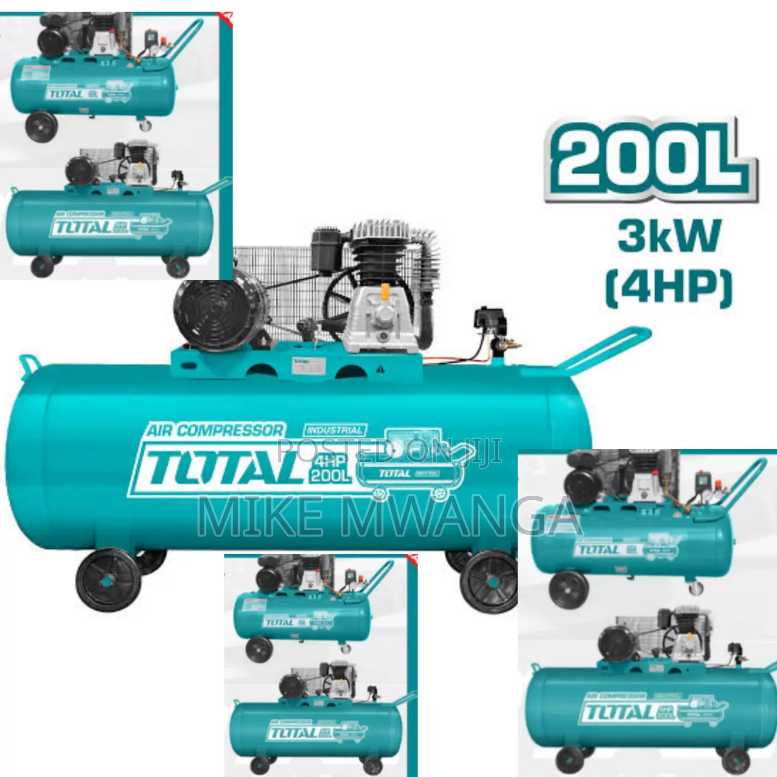 Industrial Air Compressor/Total 200l