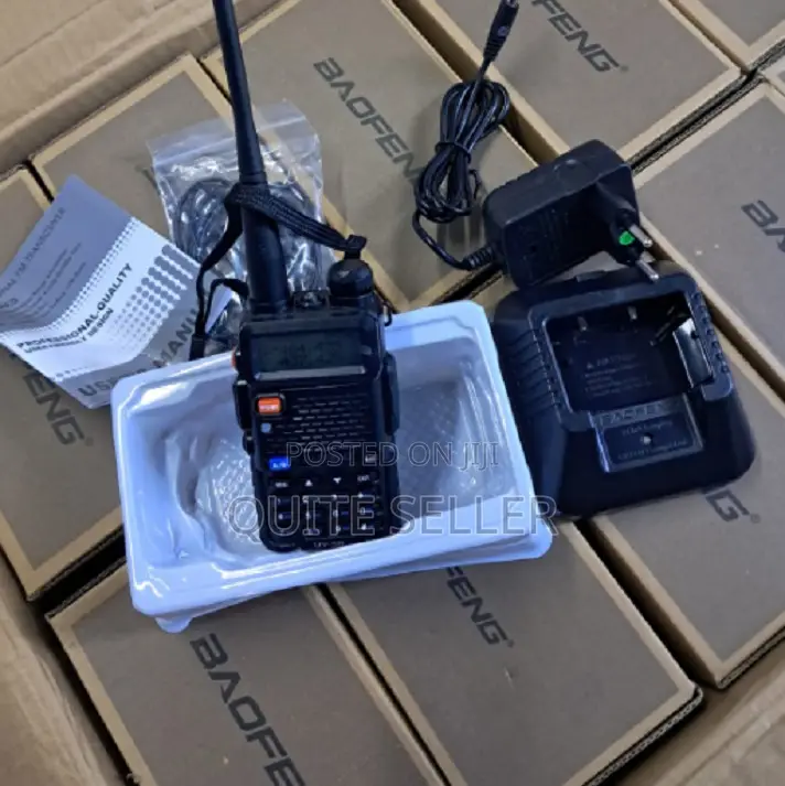 Baofeng Uv-82 Handheld Walkie Talkie That Operates on the VHF