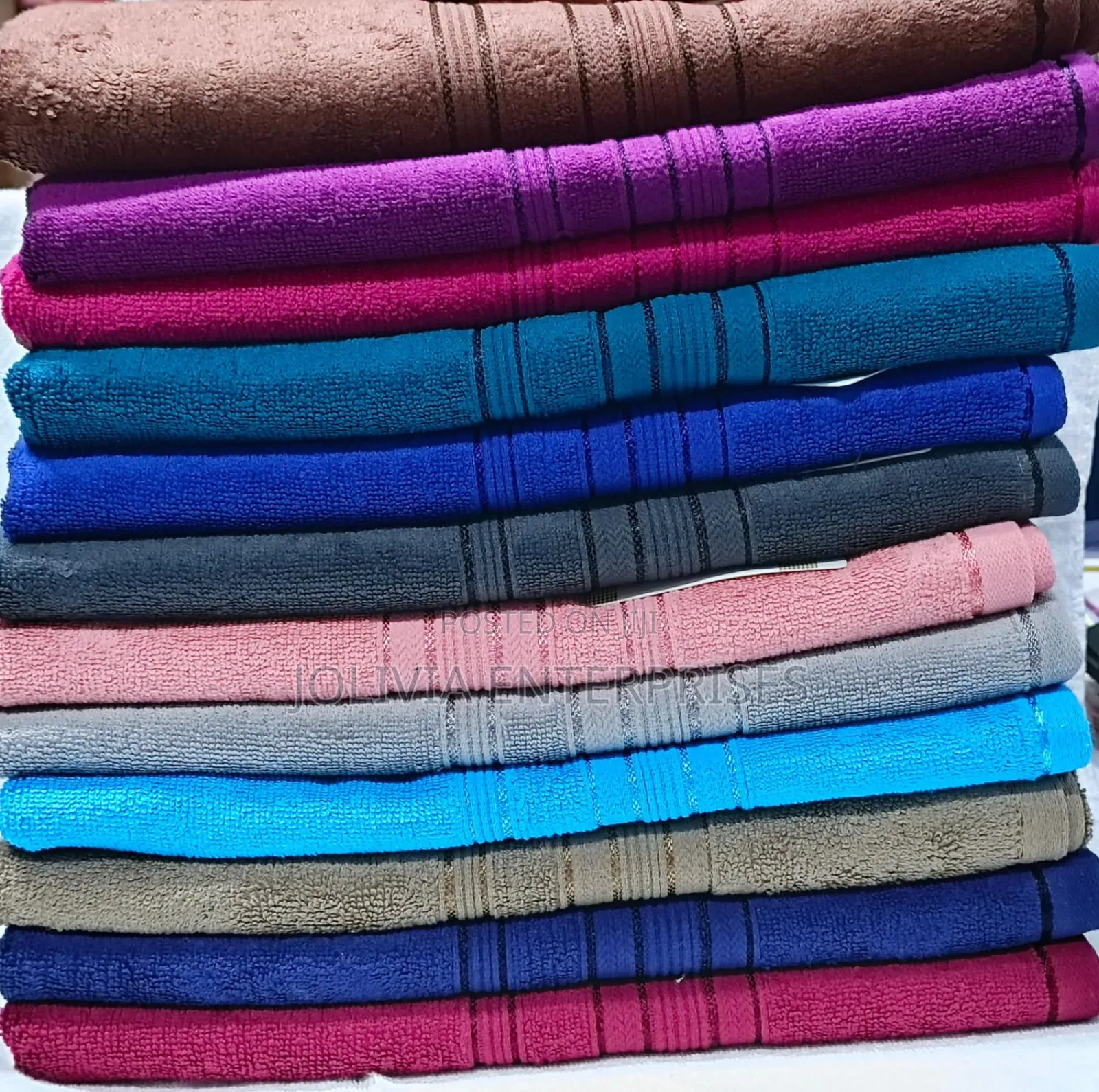 Quality Coloured Cotton Bath Towels
