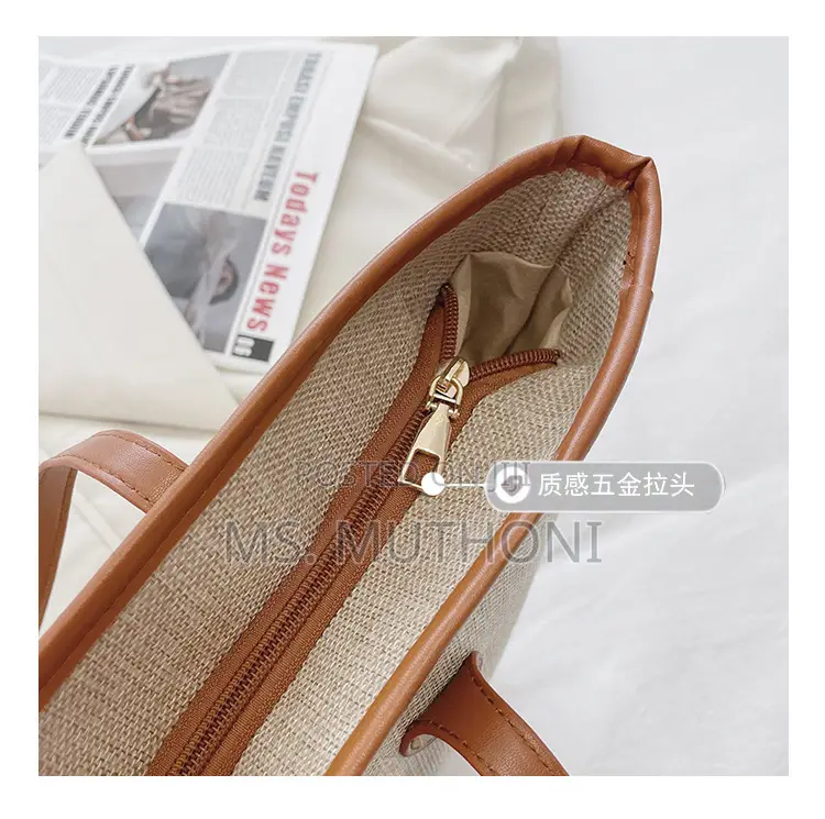 Quality Weekend Business Casual Tote Bag With Zip